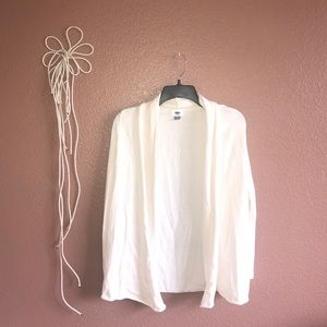 White Cardigan
